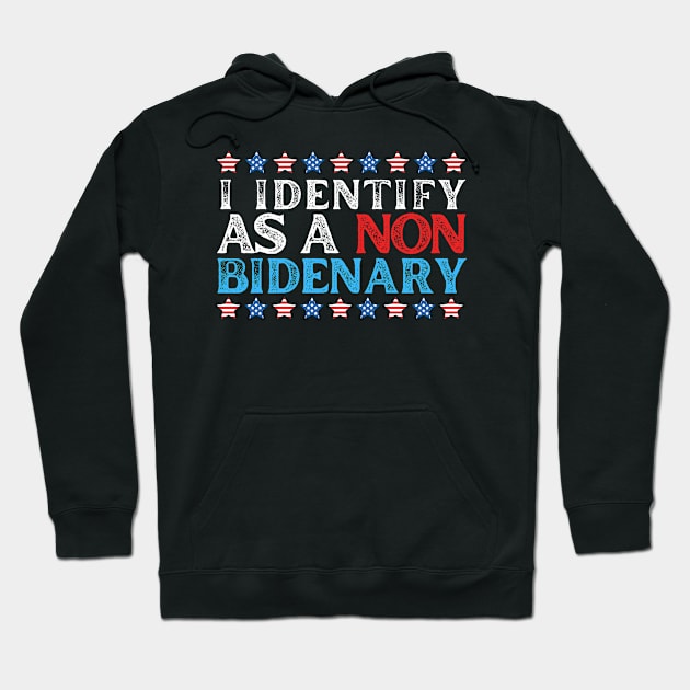 IDENTIFYING AS NON BIDENARY Hoodie by Lolane